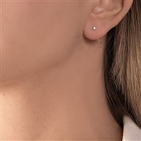 Pendientes Mirco Visconti Mujer Orecchini punti luce in Oro blanco Diamante 0.14 Ct IU15\60 - IU15\60